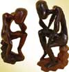 Thinker On Stool