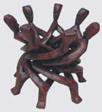 Seven Headed Unity Carving