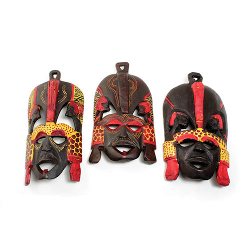 9-10" Maasai Mask