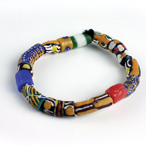 Ghana Trade Bead Bracelet African Jewelry Women Book Ghana Trade Bead Bracelet