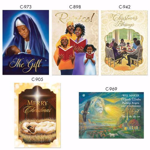 African American Holiday Card Assortment #1