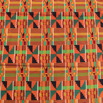 African Kente Print Fabric