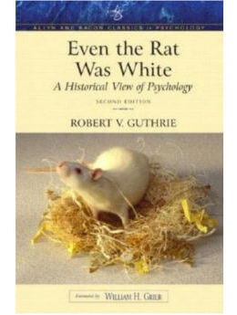 Even the Rat Was White