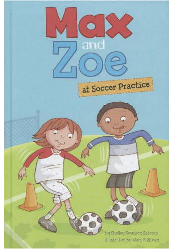 Max and Zoe at Soccer Practice