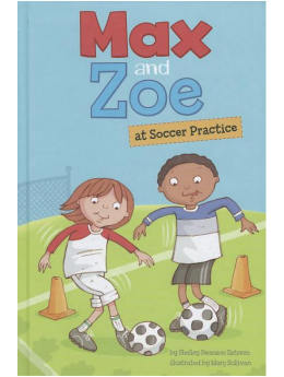 Max and Zoe at Soccer Practice