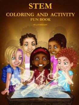 Stem Coloring and Activity Fun Book