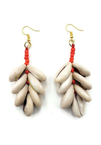 Velani Cowrie Shell Earrings