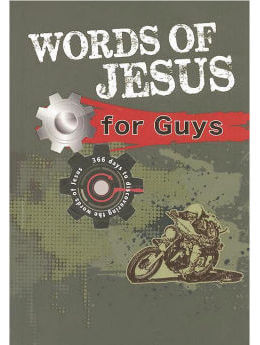 Words of Jesus for Guys