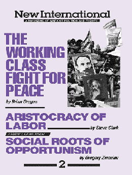 The Working-Class Fight for Peace